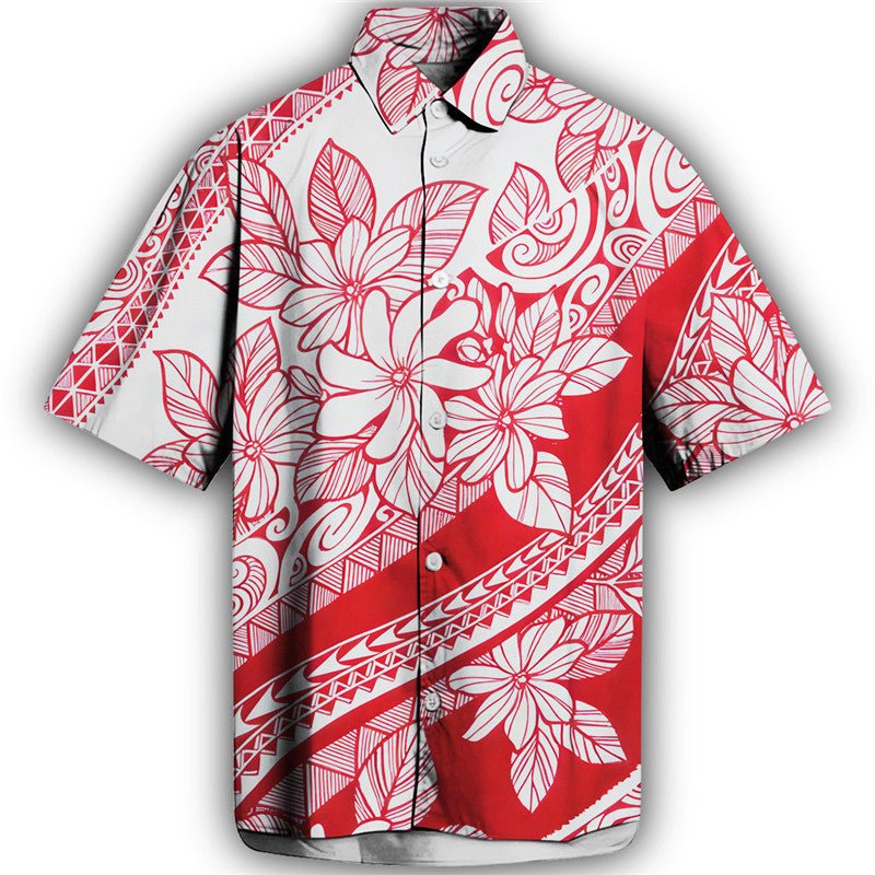 3D Personalized Printing T-shirt Summer Loose Short Sleeve Lapel Shirt Casual Streetwear Clothing For Men - PratSN