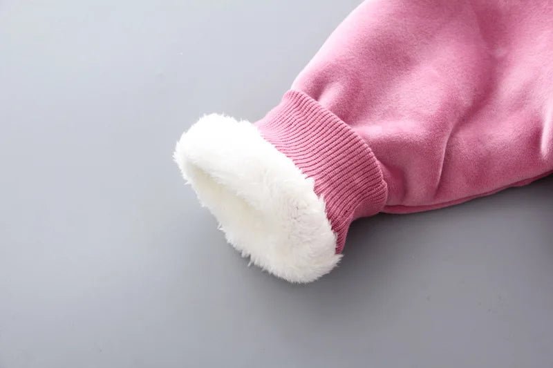 3PCS Winter Autumn Toddler Baby Boys Girls Clothes Baby Sweaters Coat +Pants +Hooded Vest Outfit Set Infant Warm Clothing Suits - PratSN