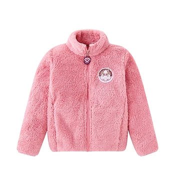 4 - 12 Years Winter Girls Jacket Fur Collar Warm Princess Coat Hooded Zipper Windproof Kids Outerwear Birthday Gift Parka Snowsuit - PratSN