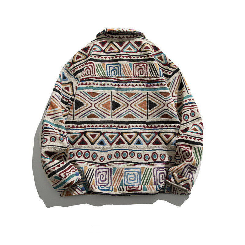 Unisex Stitching Street Baseball Uniform Men Couple Loose Casual Jacket