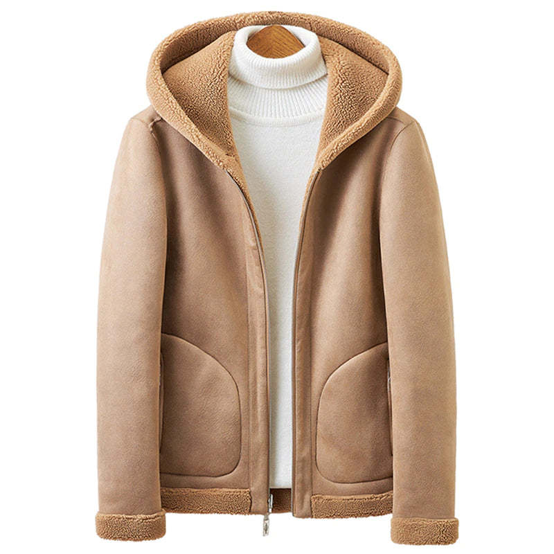 Men's Thickened Coat Double Sided Cashmere