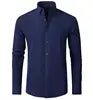 8J 2025 New Men's Four sided Elastic Shirt for Casual and Comfortable Men's Shirt SY207 - PratSN