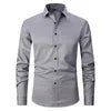 8J 2025 New Men's Four sided Elastic Shirt for Casual and Comfortable Men's Shirt SY207 - PratSN