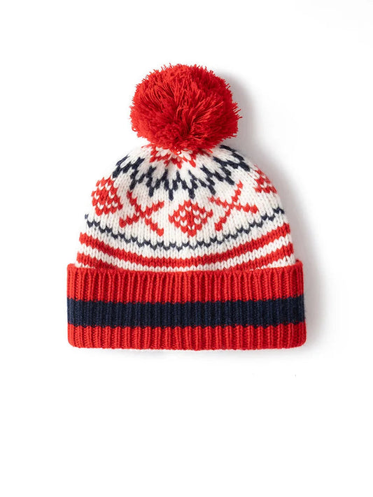 Women 100%Cashmere Hat Autumn Winter Faire Isle Jacquard Hats Soft Warm Pullover Caps Casual Style Cashmere Hats