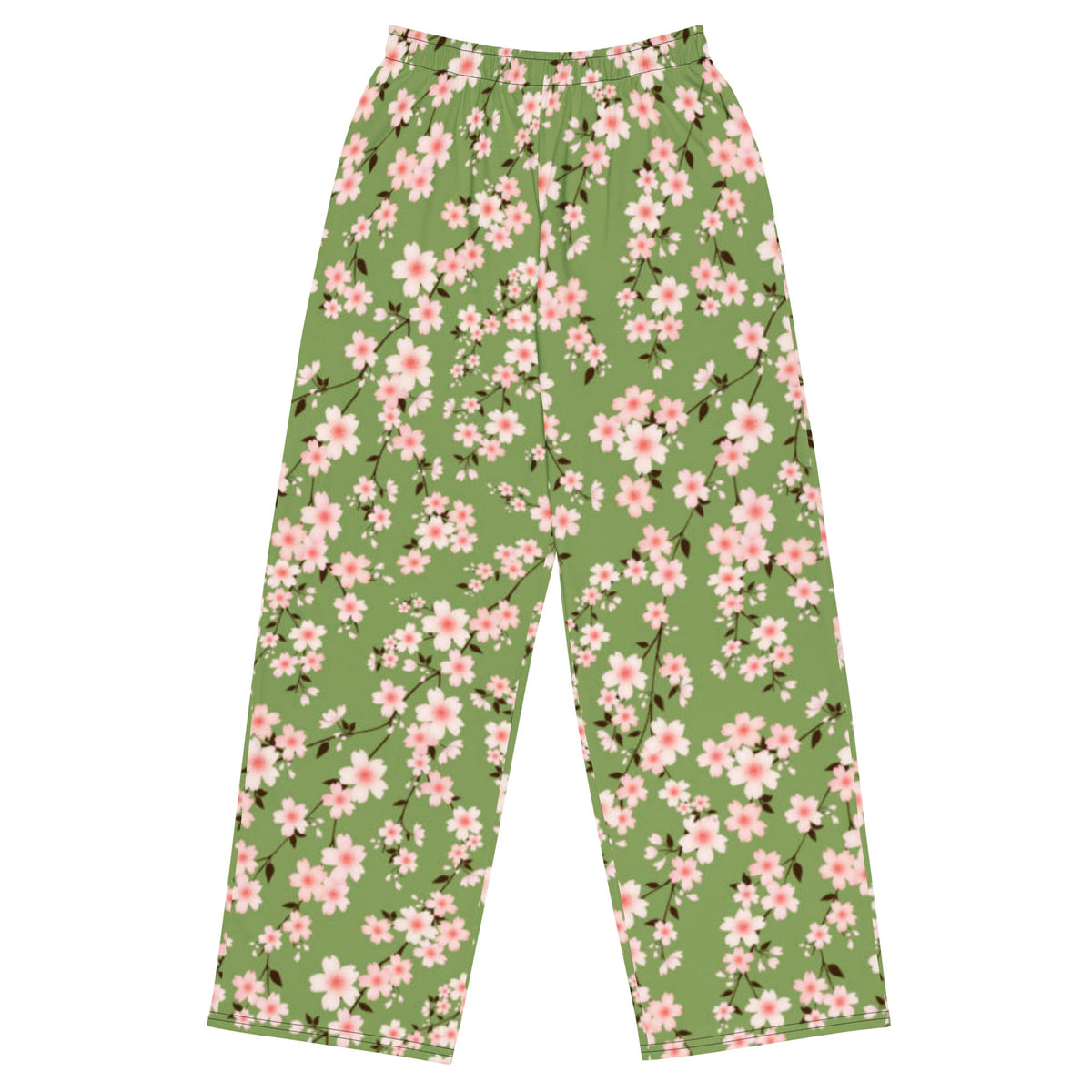 All-over print unisex wide-leg pants - PratSN