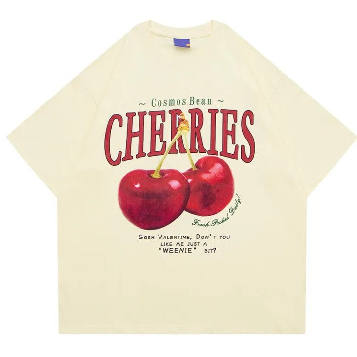 AmericanPrinted Couple Short Sleeve T-shirt Female - PratSN