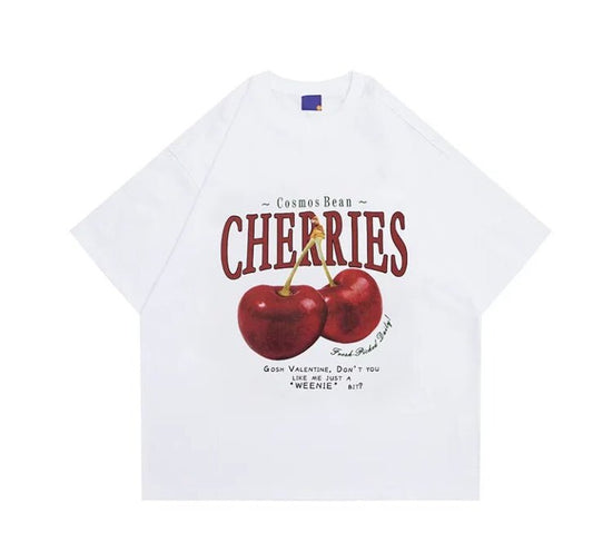 AmericanPrinted Couple Short Sleeve T-shirt Female - PratSN