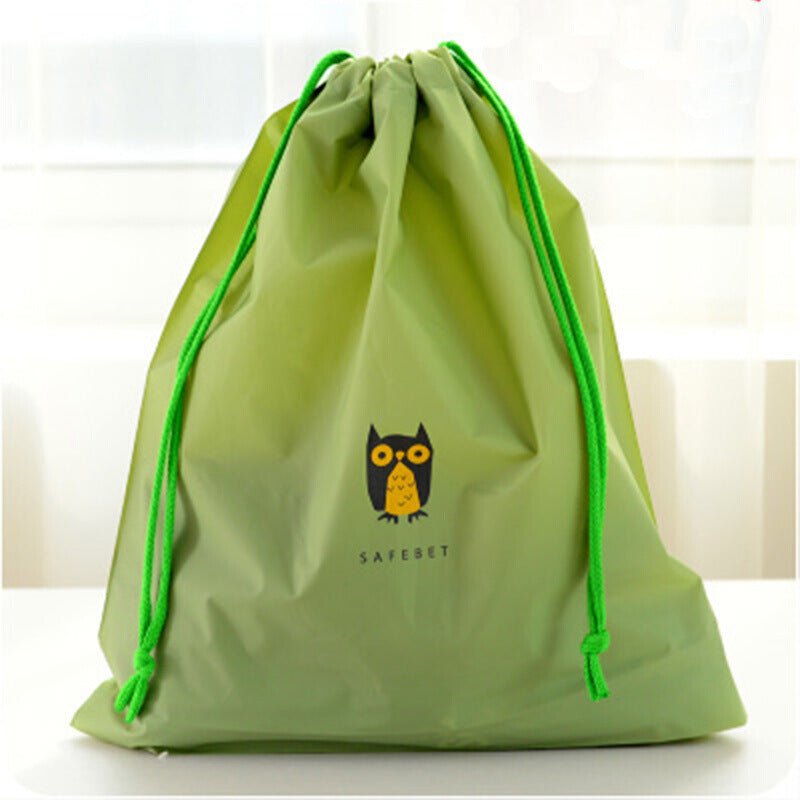 Animal Printing Large Capacity Drawstring Lazy Cosmetic Storage Bag - PratSN