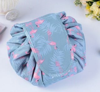 Animal Printing Large Capacity Drawstring Lazy Cosmetic Storage Bag - PratSN