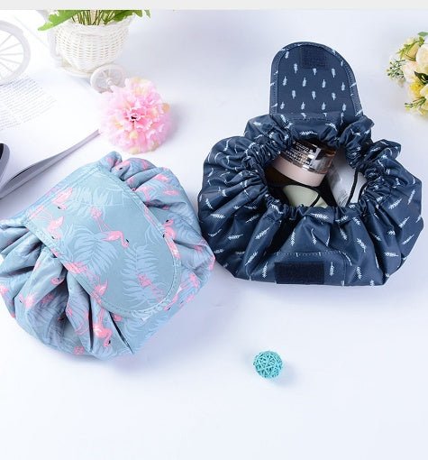 Animal Printing Large Capacity Drawstring Lazy Cosmetic Storage Bag - PratSN