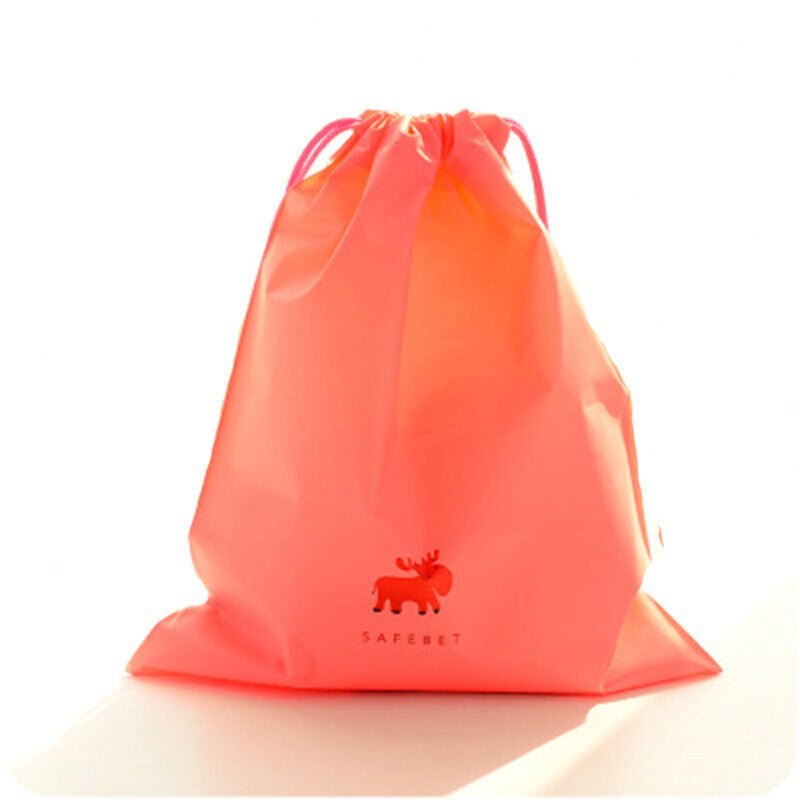 Animal Printing Large Capacity Drawstring Lazy Cosmetic Storage Bag - PratSN