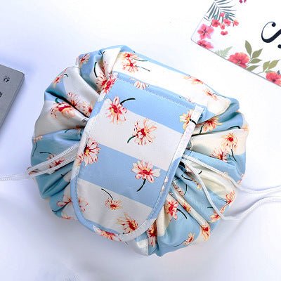 Animal Printing Large Capacity Drawstring Lazy Cosmetic Storage Bag - PratSN