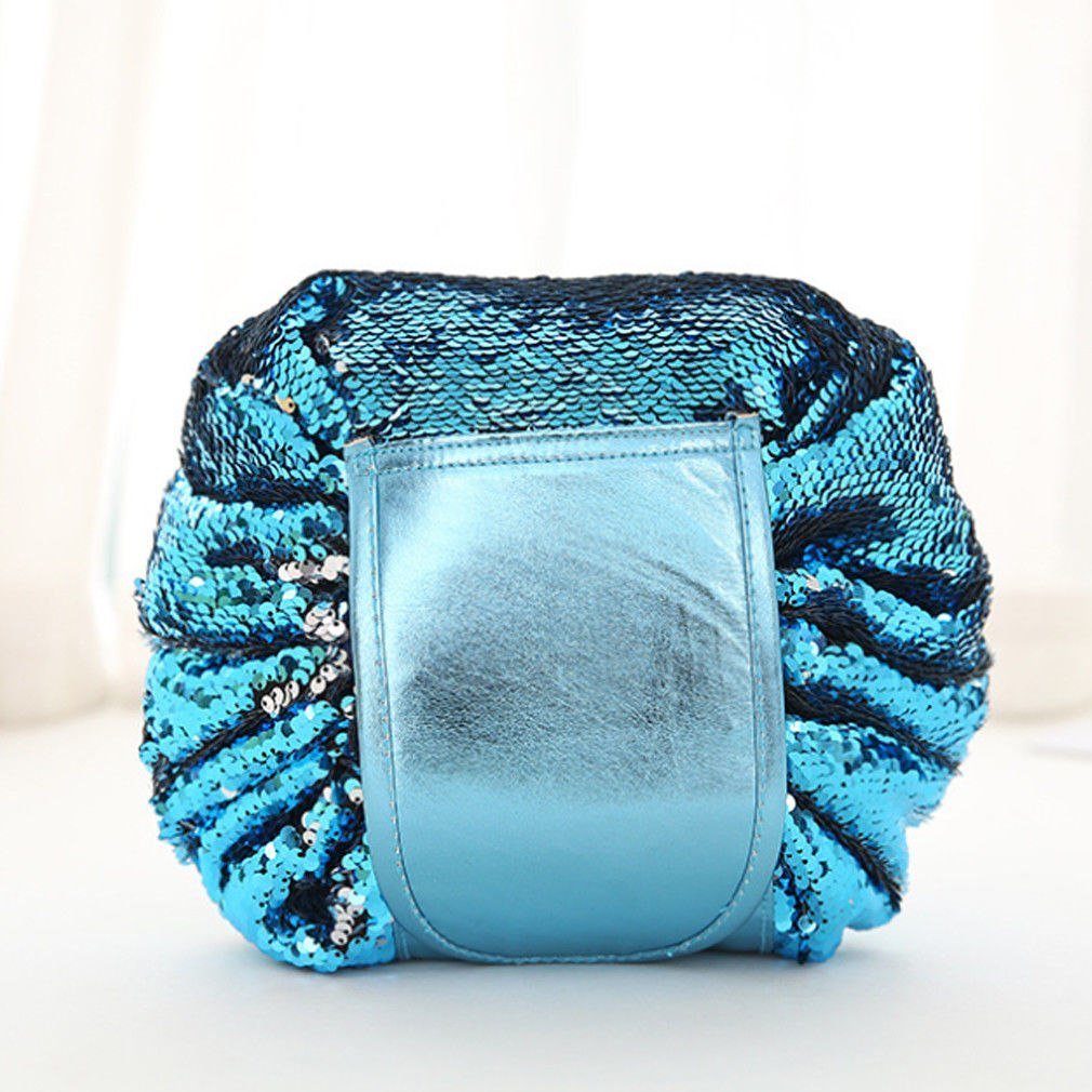 Animal Printing Large Capacity Drawstring Lazy Cosmetic Storage Bag - PratSN