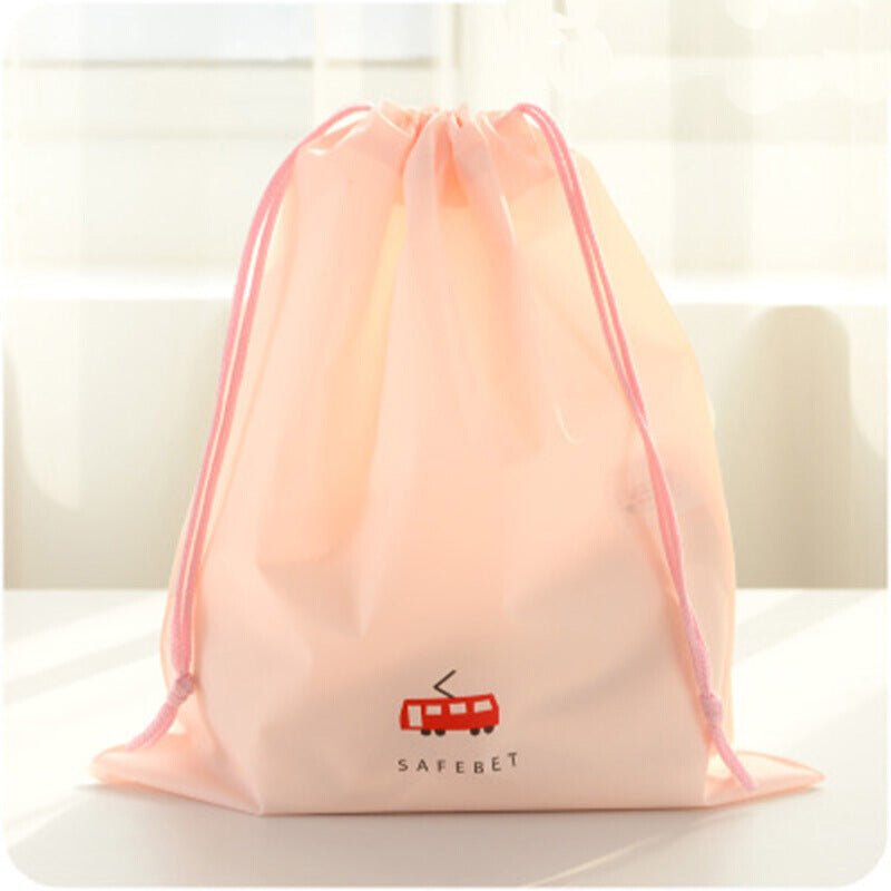 Animal Printing Large Capacity Drawstring Lazy Cosmetic Storage Bag - PratSN