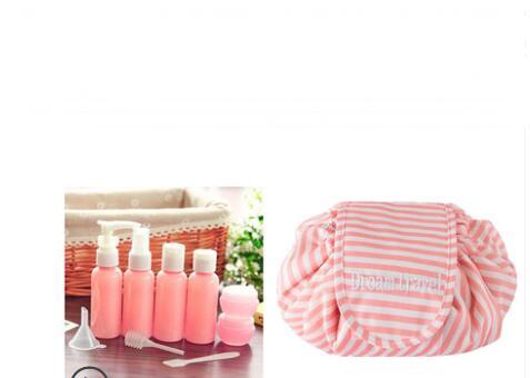 Animal Printing Large Capacity Drawstring Lazy Cosmetic Storage Bag - PratSN