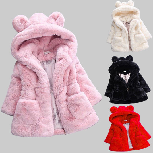 Autumn and winter fur coat for Baby Girls - PratSN