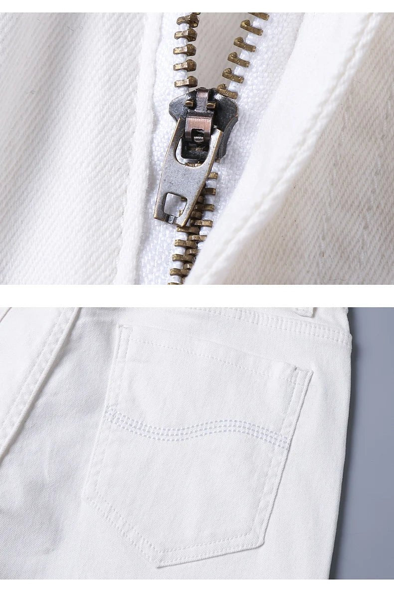 Autumn Wine Red Jeans Men Fashion Casual Classic Style Business Straight Fit Soft Trousers Male Advanced Pants - PratSN