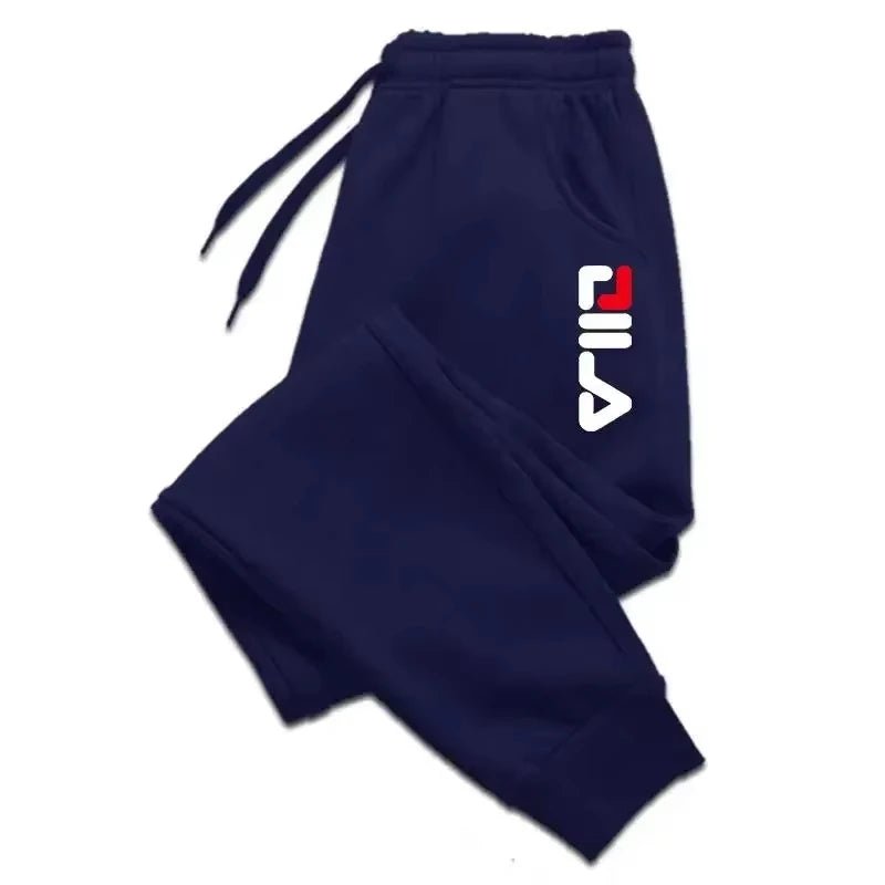 Autumn Winter Men's Joggers Drawstring Casual Pants Fleece Sweatpants Workout Running Gym Fitness Sports Trousers WK007 - PratSN