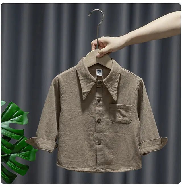 Baby Boy Clothing Suit 2024 Spring Autumn Knitted Sleeveless Sweater Vest + Shirts + Pants Boys Outfit Kids Set - PratSN