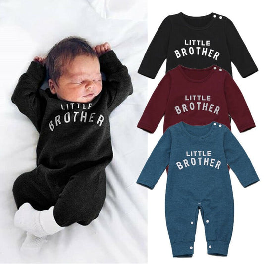 Baby Boy Long Sleeved Romper Newborn Baby Jumpsuit - PratSN