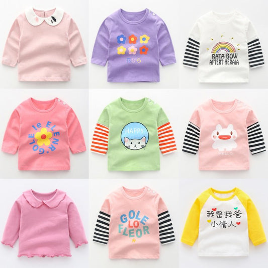 Baby cotton long sleeve T-shirt - PratSN