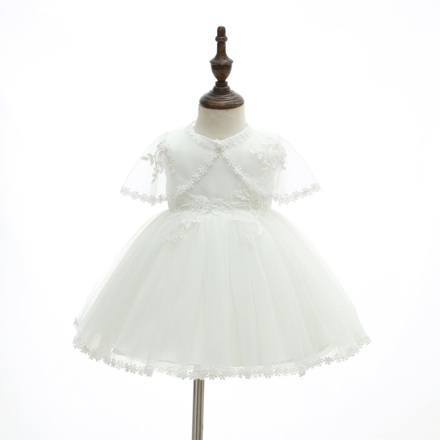 Baby Girl Children's One Year Old Full Moon Wedding Dress - PratSN