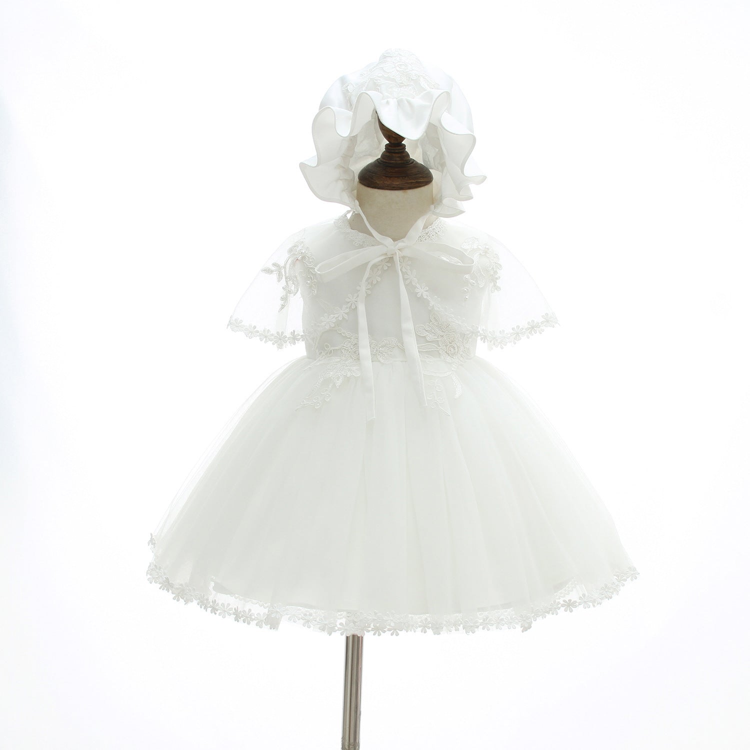Baby Girl Children's One Year Old Full Moon Wedding Dress - PratSN