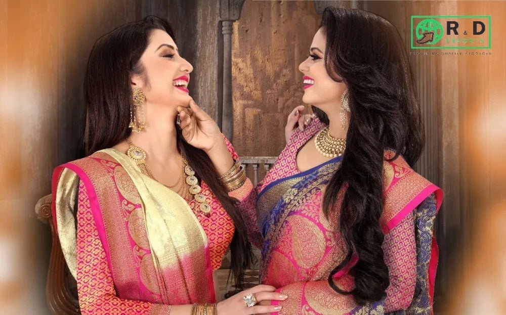 Beautiful Women's Elegant Work Gown Dupatta Long, Georgette with Embroidered Work Wedding Anarkali Salwar Girls - PratSN