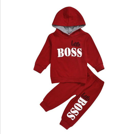 Boy Two - piece hooded sweater and trousers - PratSN