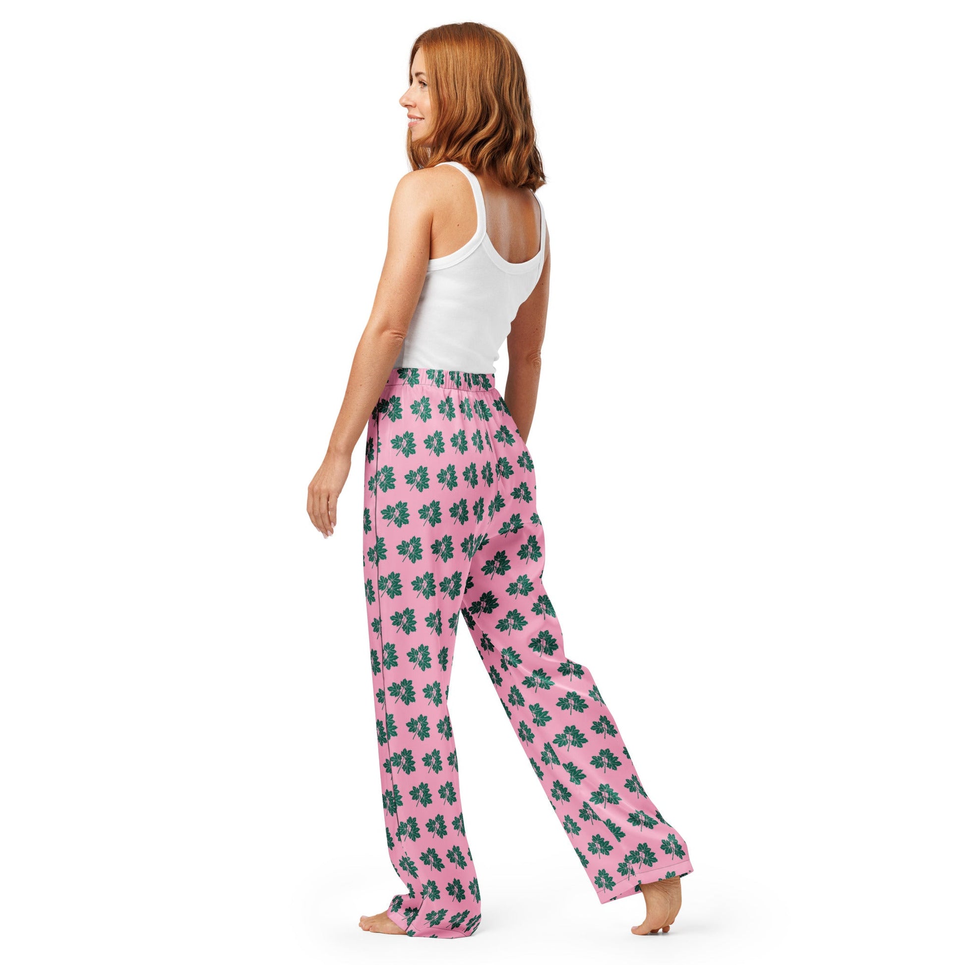 Brilliant Rose color Women’s pajama pants - PratSN