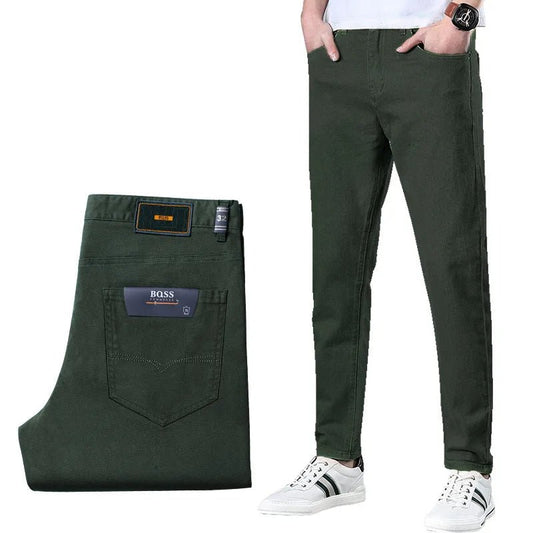 Casual Summer Wholesale Pants with Small Feet Men's Straight Pants Men's Printed Pants - PratSN