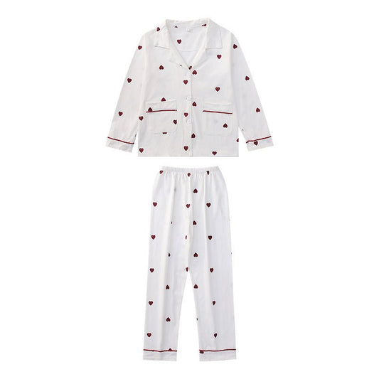 Children's Clothing Girls Pajamas Set Home Clothes Cute Printed Cartoon Two - piece Suit - PratSN