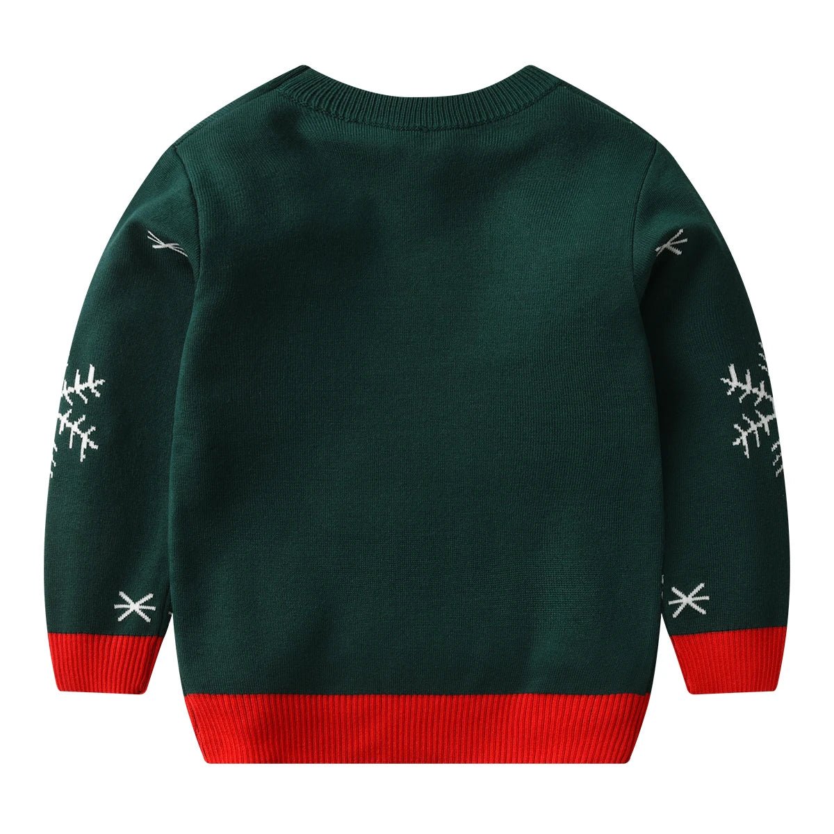 Christmas Kids Sweater New Casual Baby Warm Elk Printed Knitted Girls Sweater Boys Girls Cute Xmas Tree Pullovers Clothes - PratSN