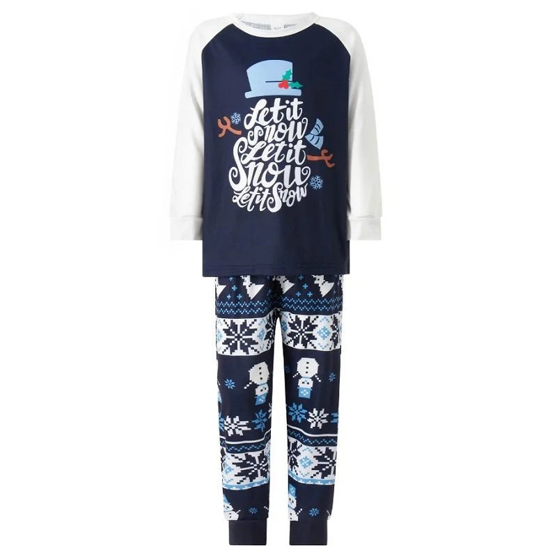 Christmas Pajamas Family Matching Outfits Adult And Kids Clothes Tops+Pants Xmas Sleepwear Sets Newborn Baby Boy Girl Jumpsuit - PratSN