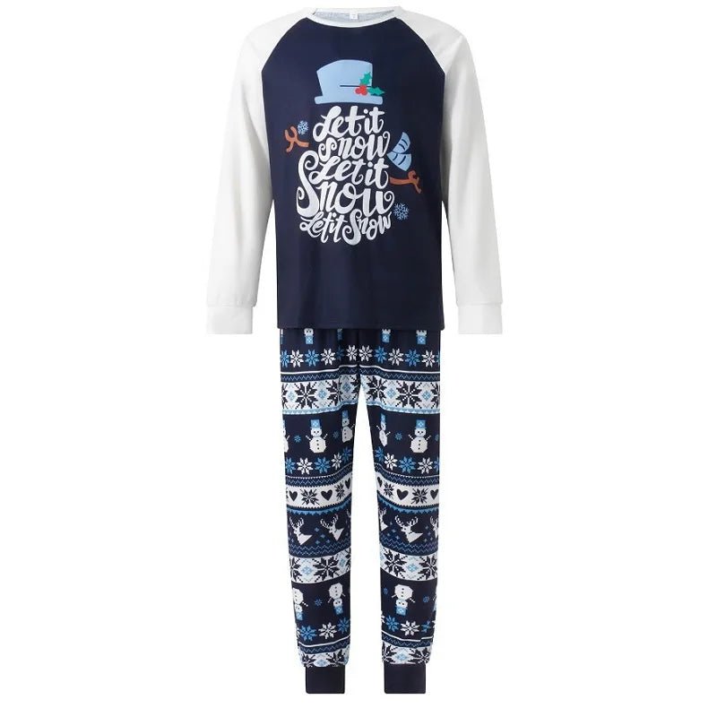 Christmas Pajamas Family Matching Outfits Adult And Kids Clothes Tops+Pants Xmas Sleepwear Sets Newborn Baby Boy Girl Jumpsuit - PratSN