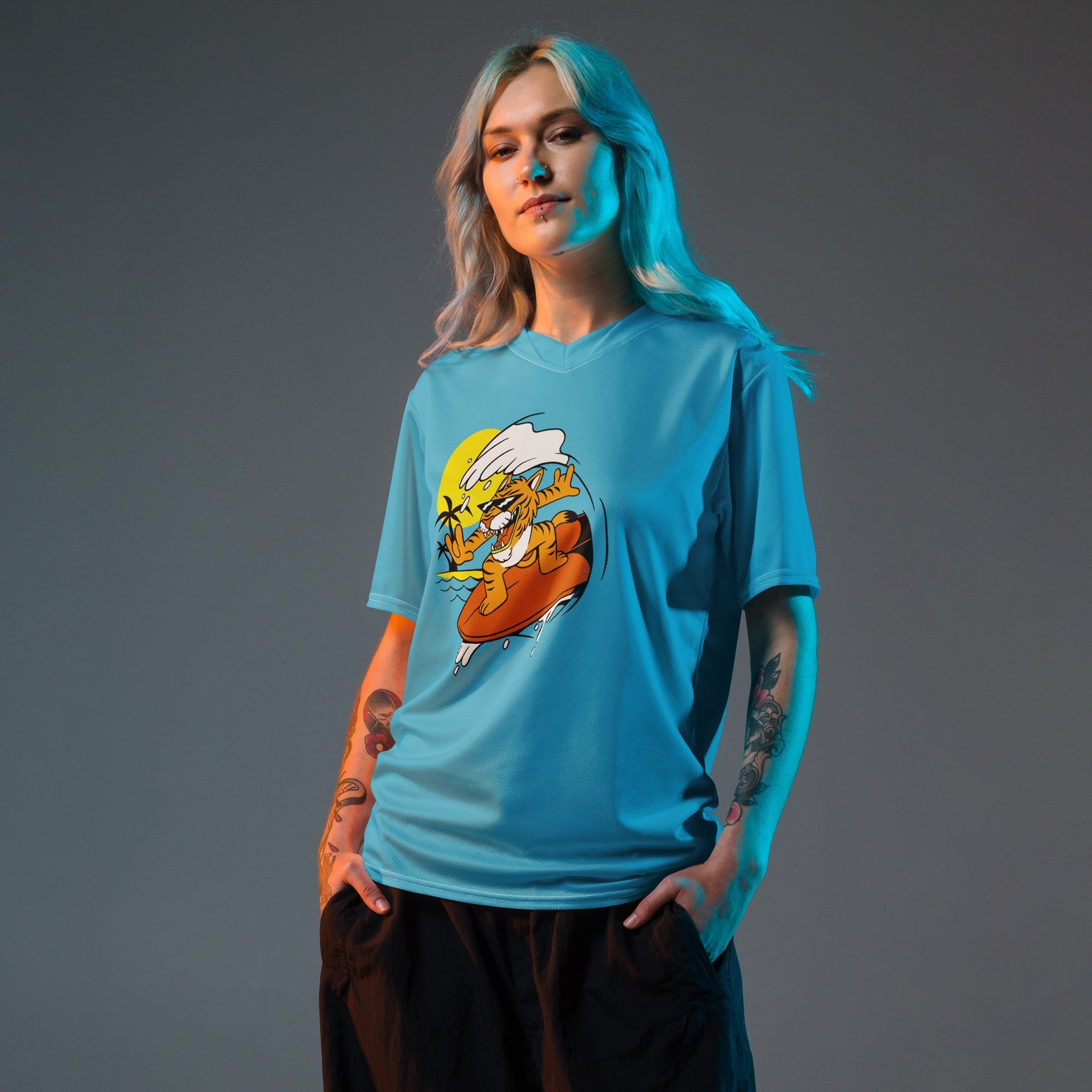 Classic Vintage Sports Top - Unisex Lightweight Athletic Jersey - PratSN