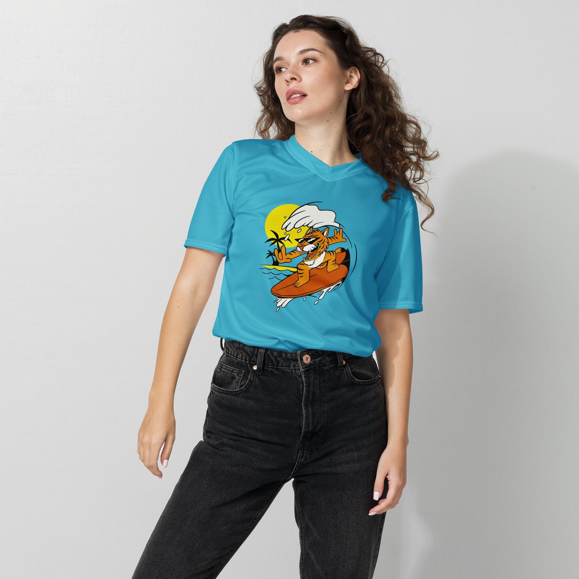 Classic Vintage Sports Top - Unisex Lightweight Athletic Jersey - PratSN
