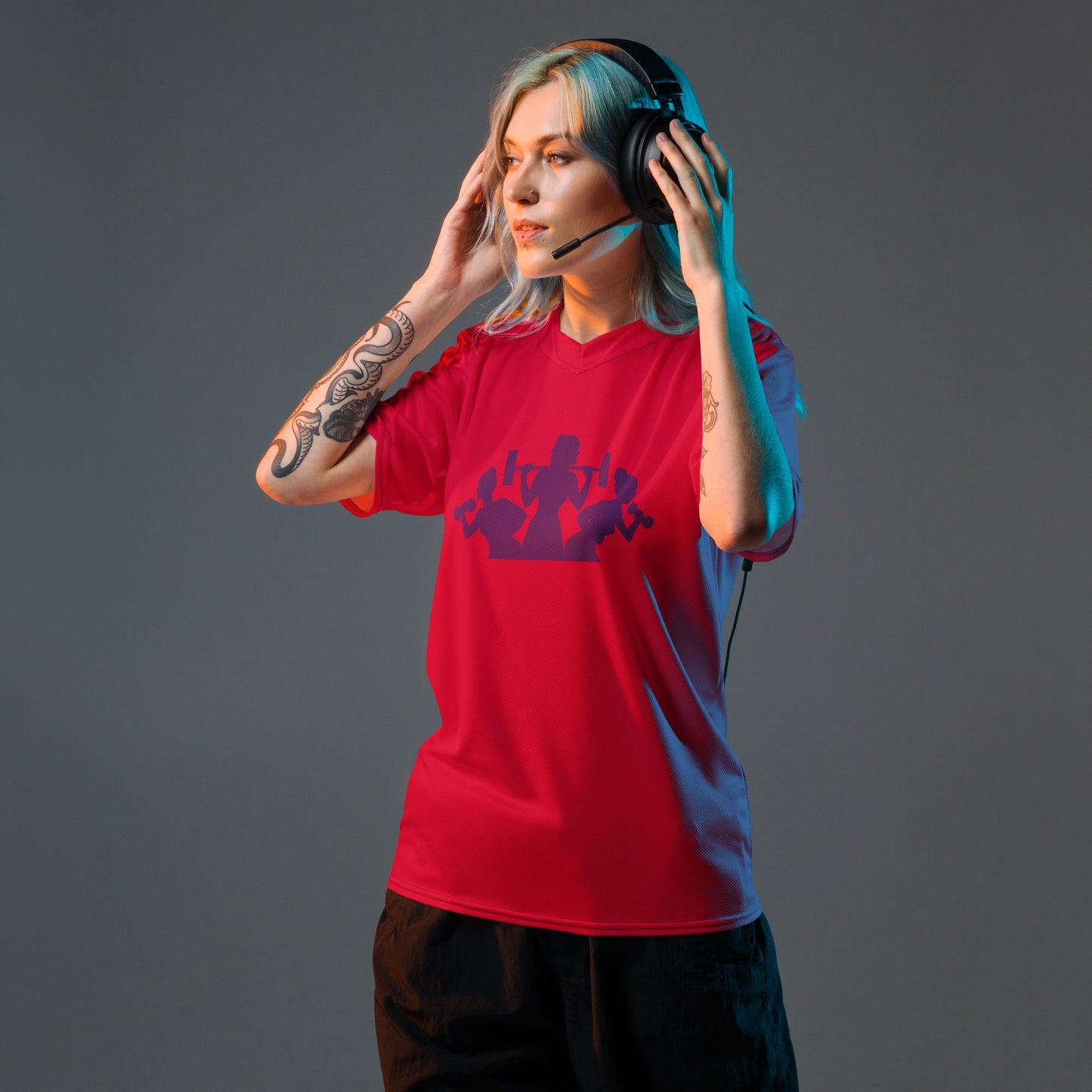 Classic Vintage Sports Top - Unisex Lightweight Athletic Jersey - PratSN