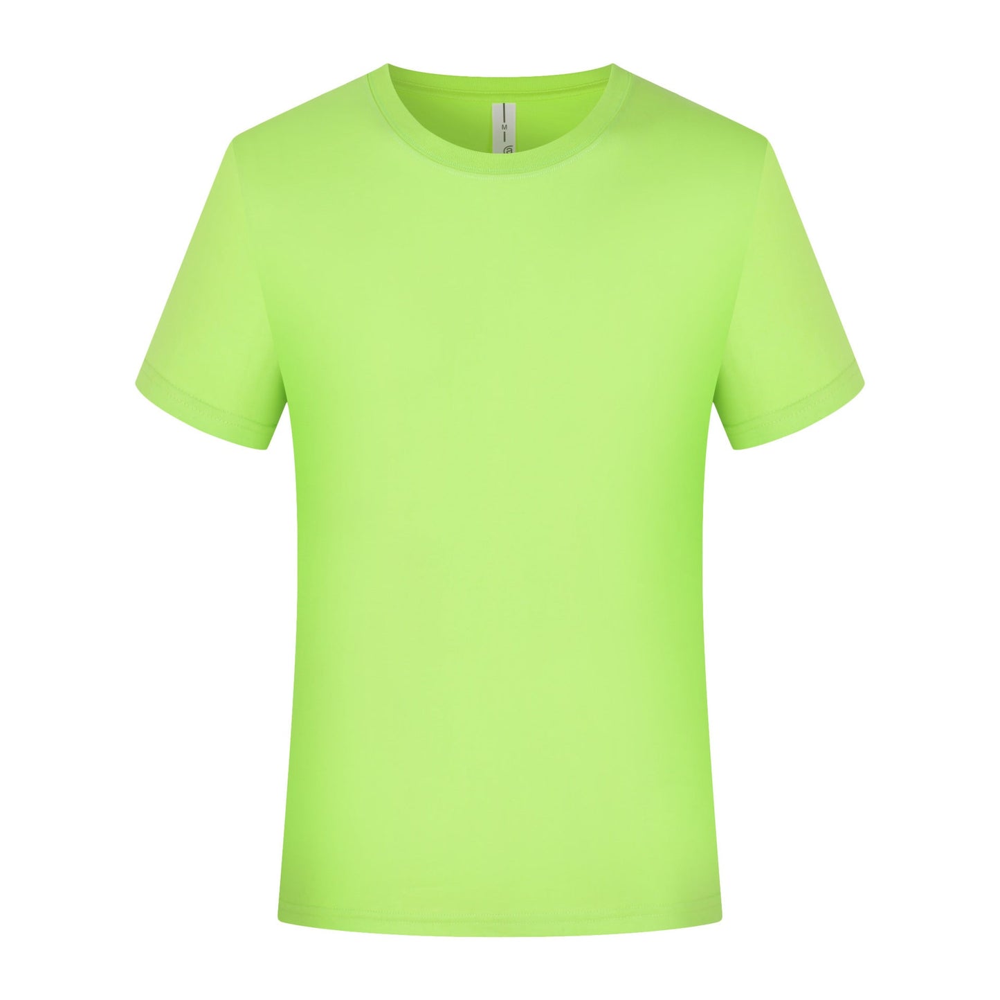 Combed Pure Cotton Crew Neck T-shirt Short Sleeves Advertising Shirt - PratSN