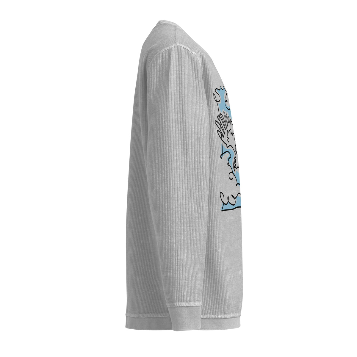 Comfy Cord Sweatshirt Casual Sweatshirt Classic Sweatshirt women's sweatshirt - PratSN
