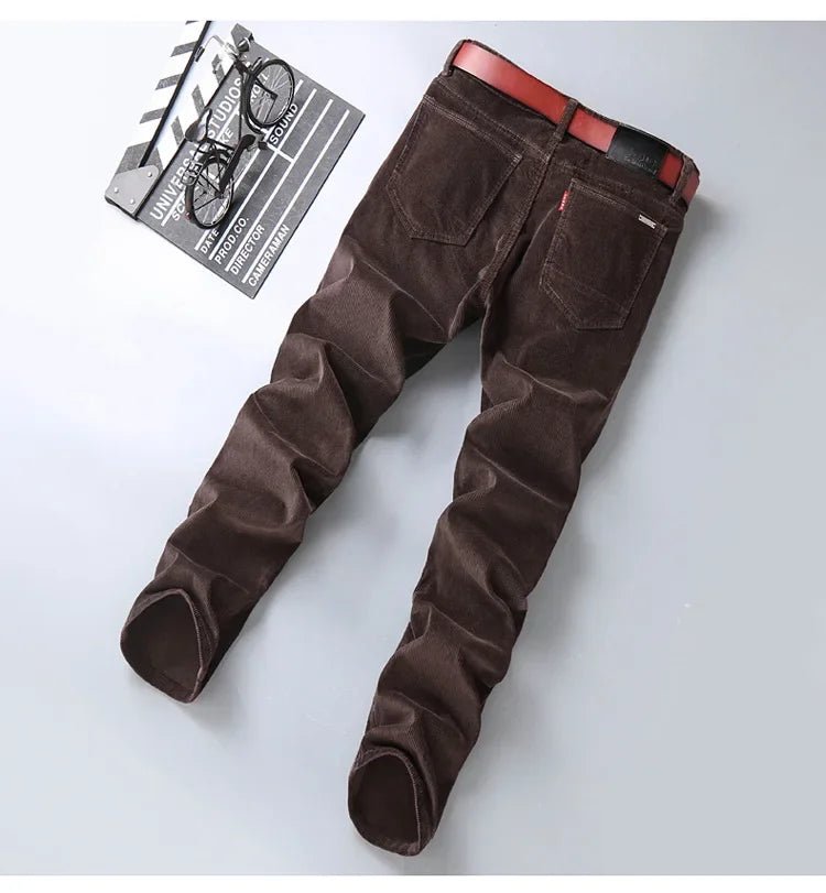 Corduroy Long Pants For Men Casual Straight - Leg Design Spring Summer Season High Sales Product Youthful Style - PratSN