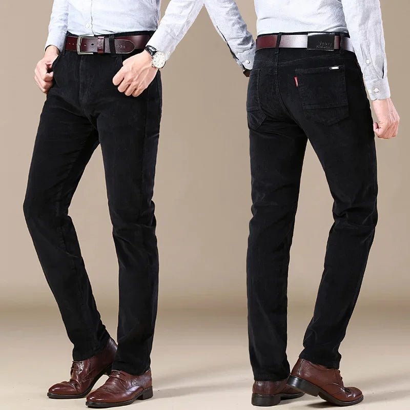 Corduroy Long Pants For Men Casual Straight - Leg Design Spring Summer Season High Sales Product Youthful Style - PratSN