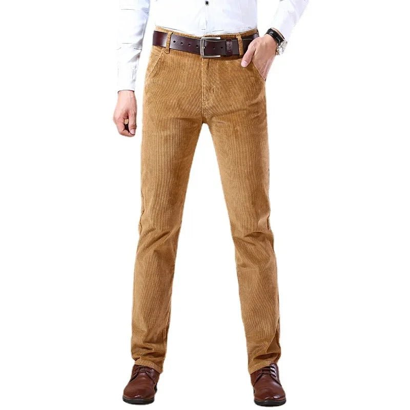 Corduroy Long Pants For Men Casual Straight - Leg Design Spring Summer Season High Sales Product Youthful Style - PratSN
