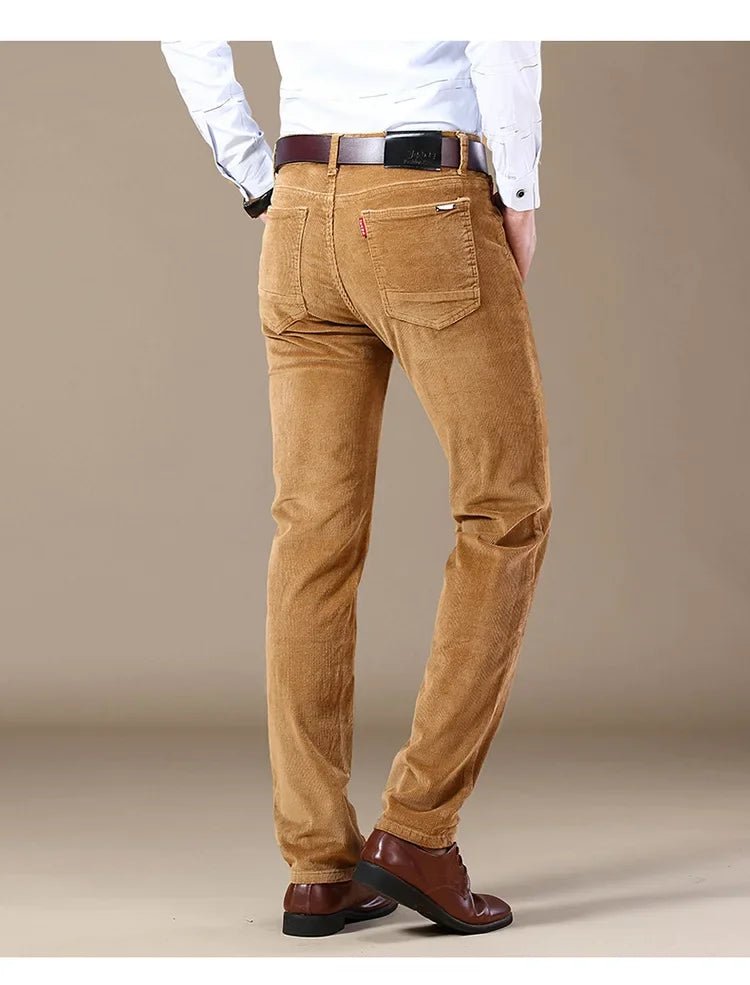 Corduroy Long Pants For Men Casual Straight - Leg Design Spring Summer Season High Sales Product Youthful Style - PratSN