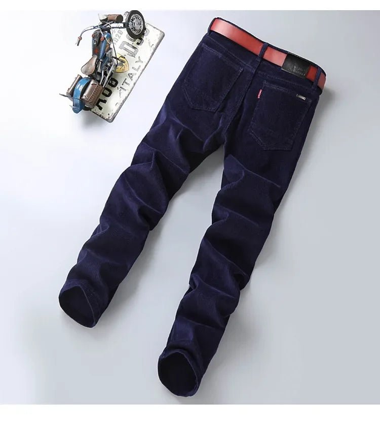 Corduroy Long Pants For Men Casual Straight - Leg Design Spring Summer Season High Sales Product Youthful Style - PratSN