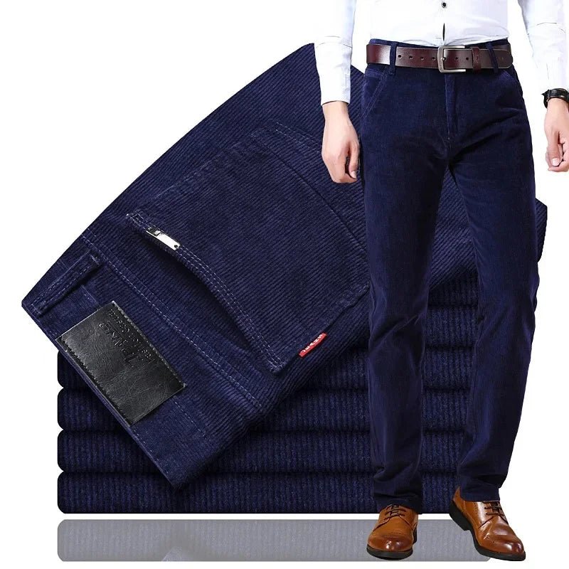 Corduroy Long Pants For Men Casual Straight - Leg Design Spring Summer Season High Sales Product Youthful Style - PratSN