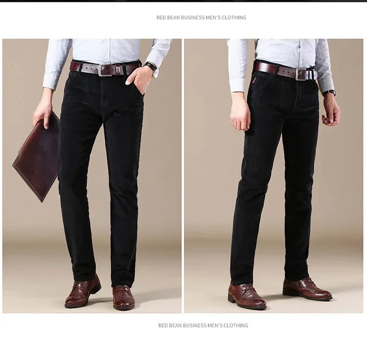 Corduroy Long Pants For Men Casual Straight - Leg Design Spring Summer Season High Sales Product Youthful Style - PratSN