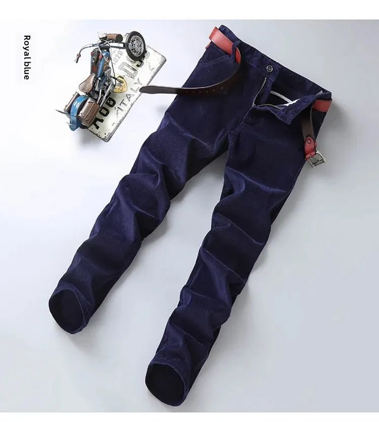Corduroy Long Pants For Men Casual Straight - Leg Design Spring Summer Season High Sales Product Youthful Style - PratSN