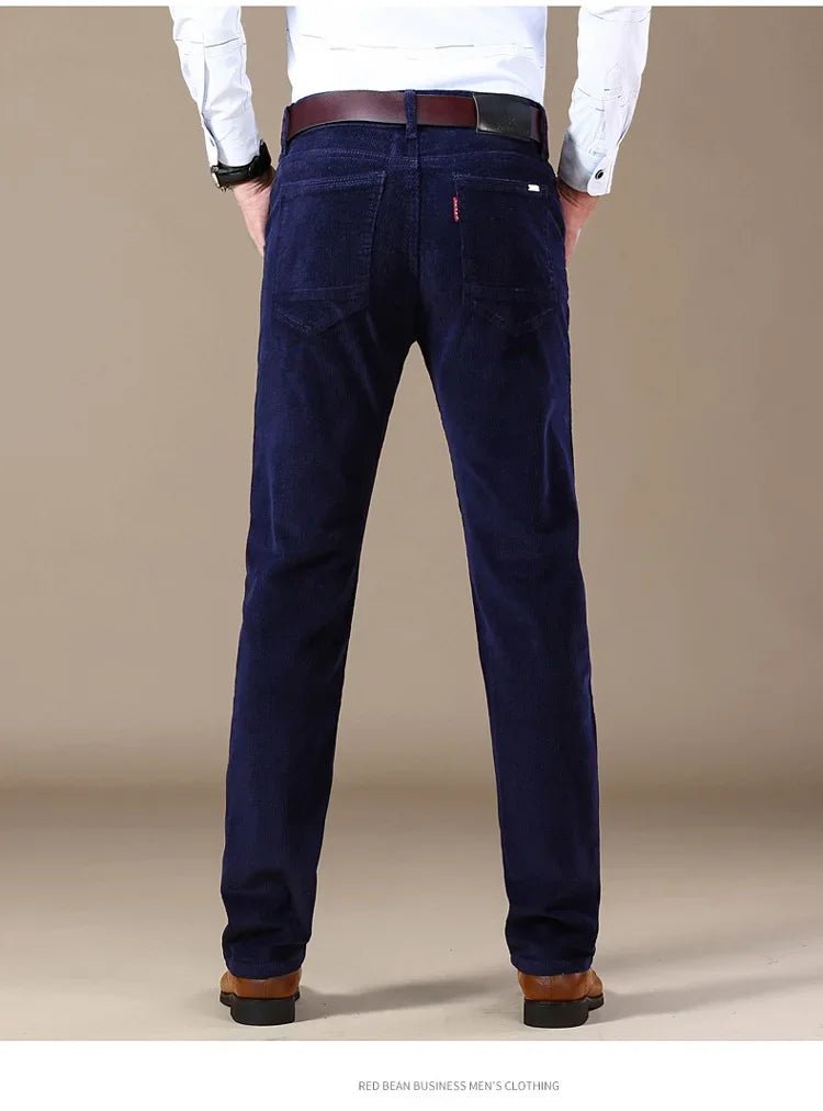 Corduroy Long Pants For Men Casual Straight - Leg Design Spring Summer Season High Sales Product Youthful Style - PratSN