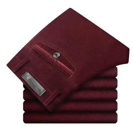 Corduroy pants loose joggers middle - aged men dad installed in autumn and winter 2023 men's casual Trousers for men streetwear - PratSN